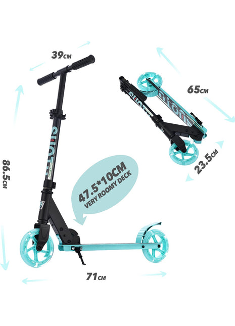 Suotu Kinderstep Zwart/Blauw