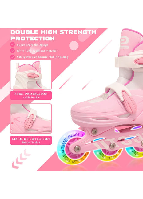 Suotu Skeelers Roze/Wit