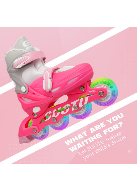 Suotu Skeelers Roze/Grijs