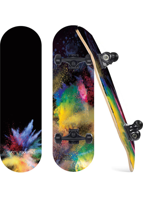 Suotu Skateboard Rainbow