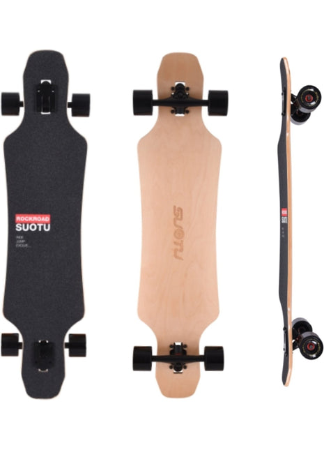 Suotu longboard Zwart