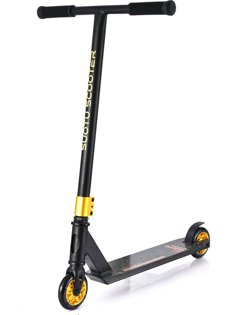 Suotu Stuntstep Zwart/Goud