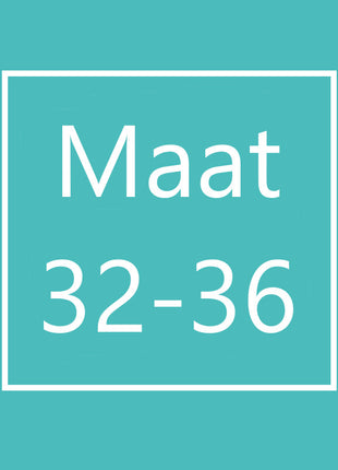 Maat 32-36 Paars wit