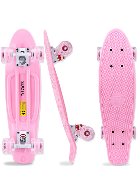 Suotu Short Skateboard Roze