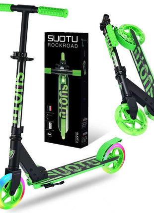 Suotu Kinderstep Zwart/Groen