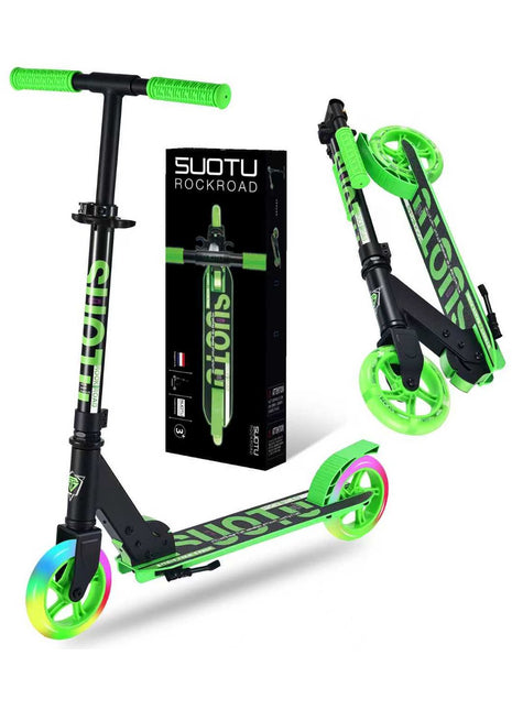 Suotu Kinderstep Zwart/Groen