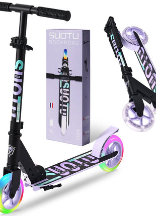 Suotu Kinderstep Zwart/Paars