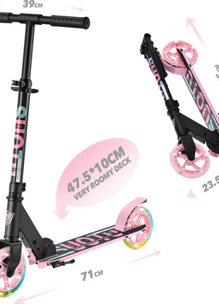 Suotu Kinderstep Zwart/Roze