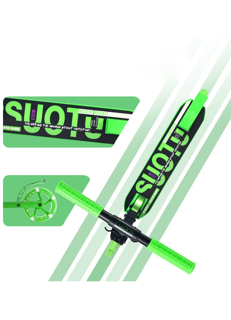 Suotu Kinderstep Zwart/Groen