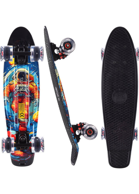 Suotu Short Skateboard Zwart.