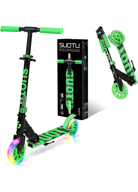 Suotu Kinderstep Zwart/Groen