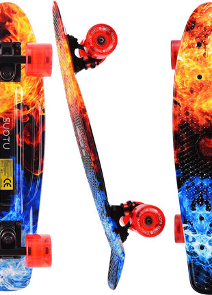 Suotu Short Skateboard Galaxy Vlam