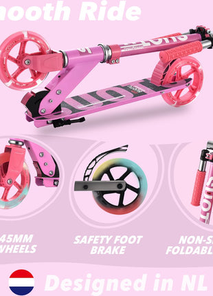 Suotu Kinderstep Roze/Rood