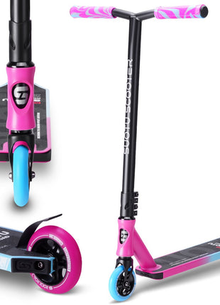 Suotu Stuntstep Roze/blauw