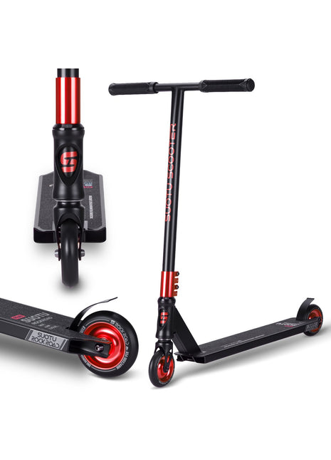 Suotu Stuntstep Zwart/Rood