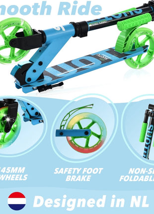 Suotu Kinderstep Zwart/Groen