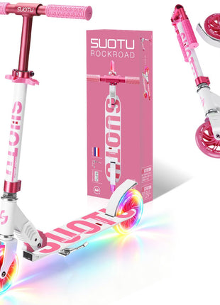 Suotu Kinderstep Roze Wit