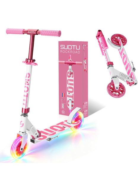 Suotu Kinderstep Roze Wit