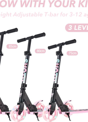 Suotu Kinderstep Zwart/Roze