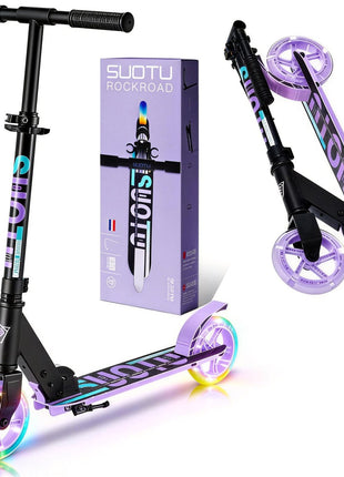 Suotu Kinderstep Zwart/Paars