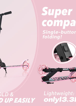 Suotu Kinderstep Zwart/Roze