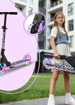 Suotu Kinderstep Zwart/Paars