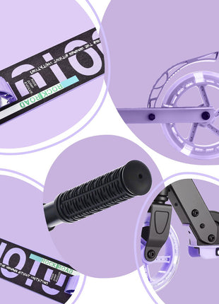 Suotu Kinderstep Zwart/Paars