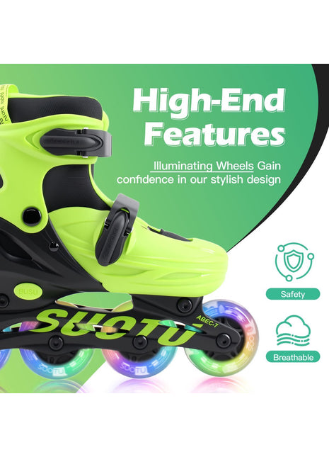 Suotu Skeelers Zwart/groen