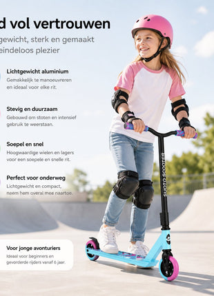 Suotu Stuntstep Blauw/Roze