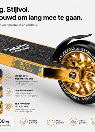 Suotu Stuntstep Pro Goud