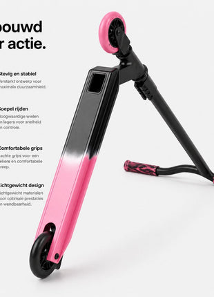 Suotu Stuntstep Zwart/Roze
