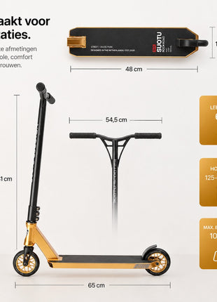 Suotu Stuntstep Pro Goud