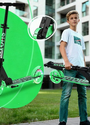 Suotu Kinderstep Zwart/Groen