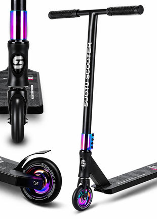 Suotu Stuntstep Zwart/NEO