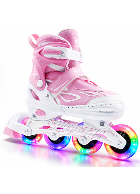 Suotu Kinder Skeelers Roze/Wit