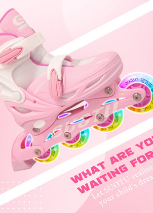 Suotu Skeelers Roze/Wit