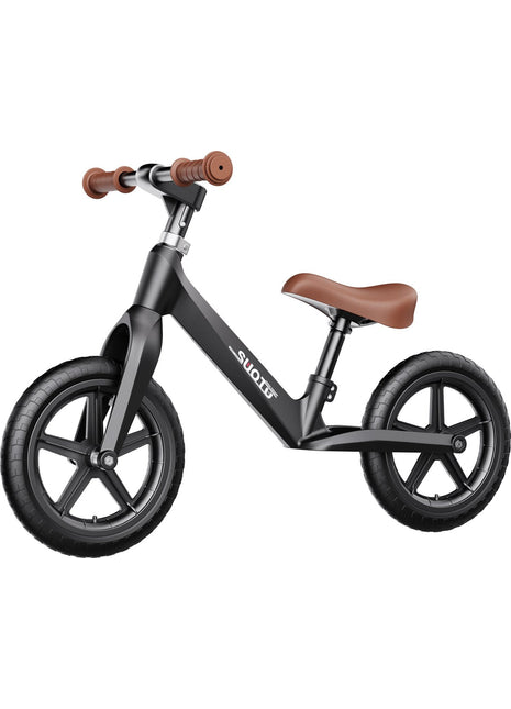 Suotu Kinder Loopfiets Zwart