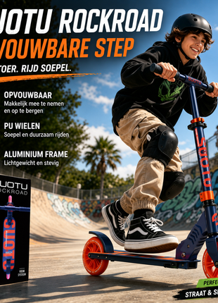 Suotu Kinderstep Blauw Oranje
