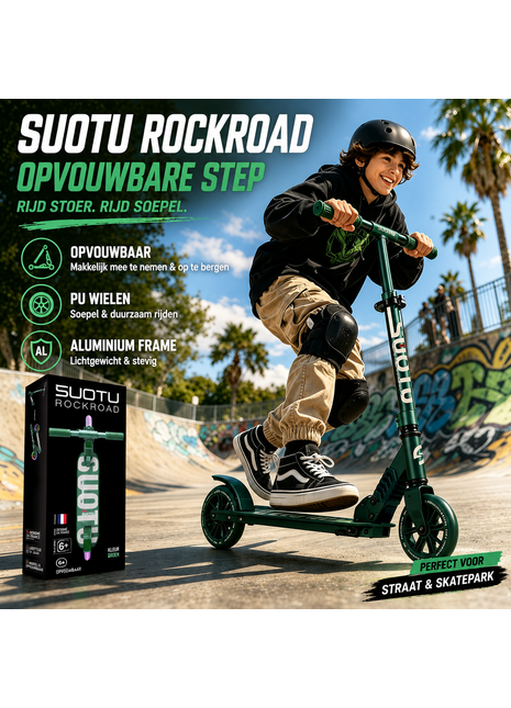 Suotu Kinderstep Groen