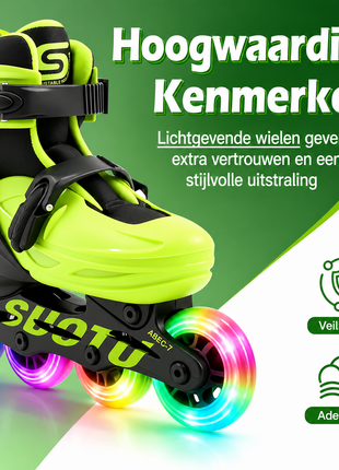 Suotu Skeelers Zwart/groen