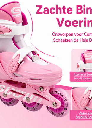 Suotu Skeelers Roze/Wit