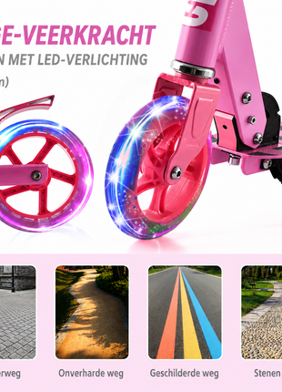 Suotu Kinderstep Roze/Rood