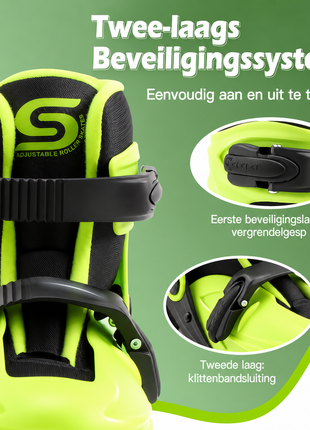 Suotu Skeelers Zwart/groen