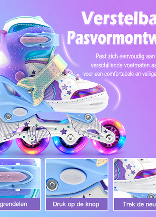 Suotu Kinder Skeelers Meermin
