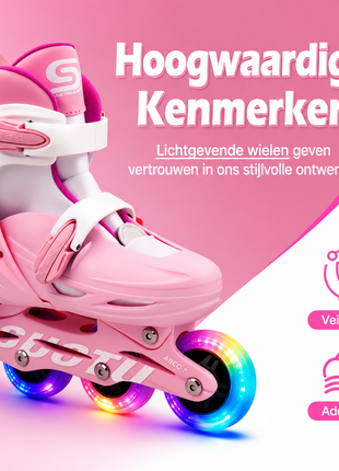 Suotu Skeelers Roze/Wit