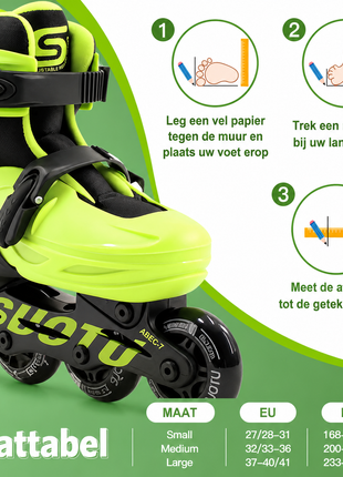 Suotu Skeelers Zwart/groen