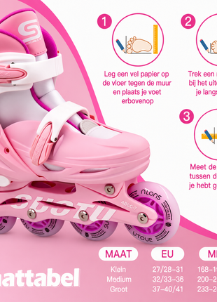 Suotu Skeelers Roze/Wit