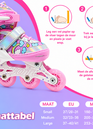 Suotu Kinder Skeelers Eenhoorn