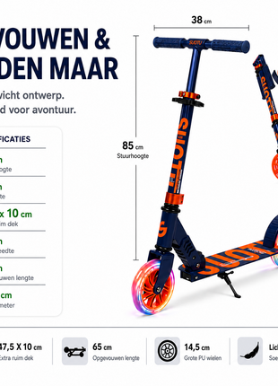 Suotu Kinderstep Blauw Oranje