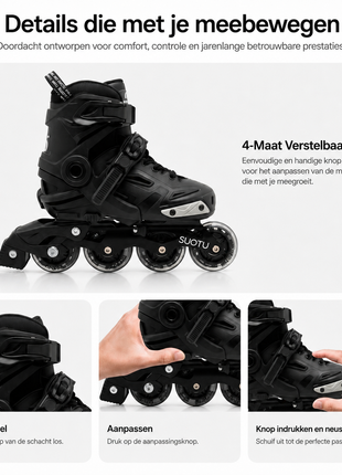 Suotu Skeelers Pro Zwart
